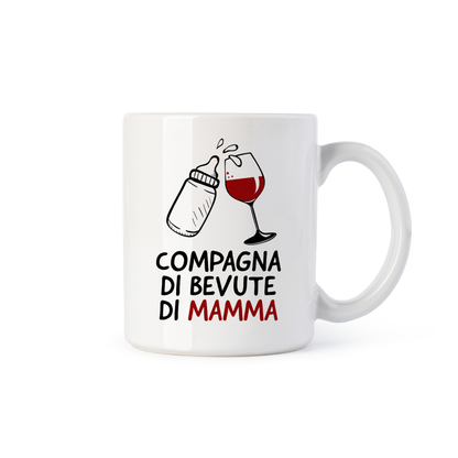 tazza Mug- compagna di bevute di mamma