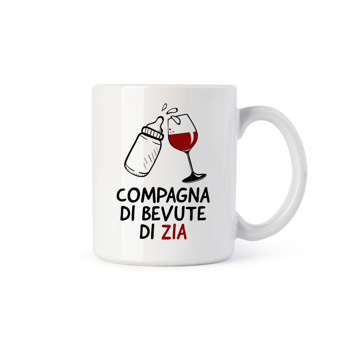tazza Mug- compagna di bevute di zia