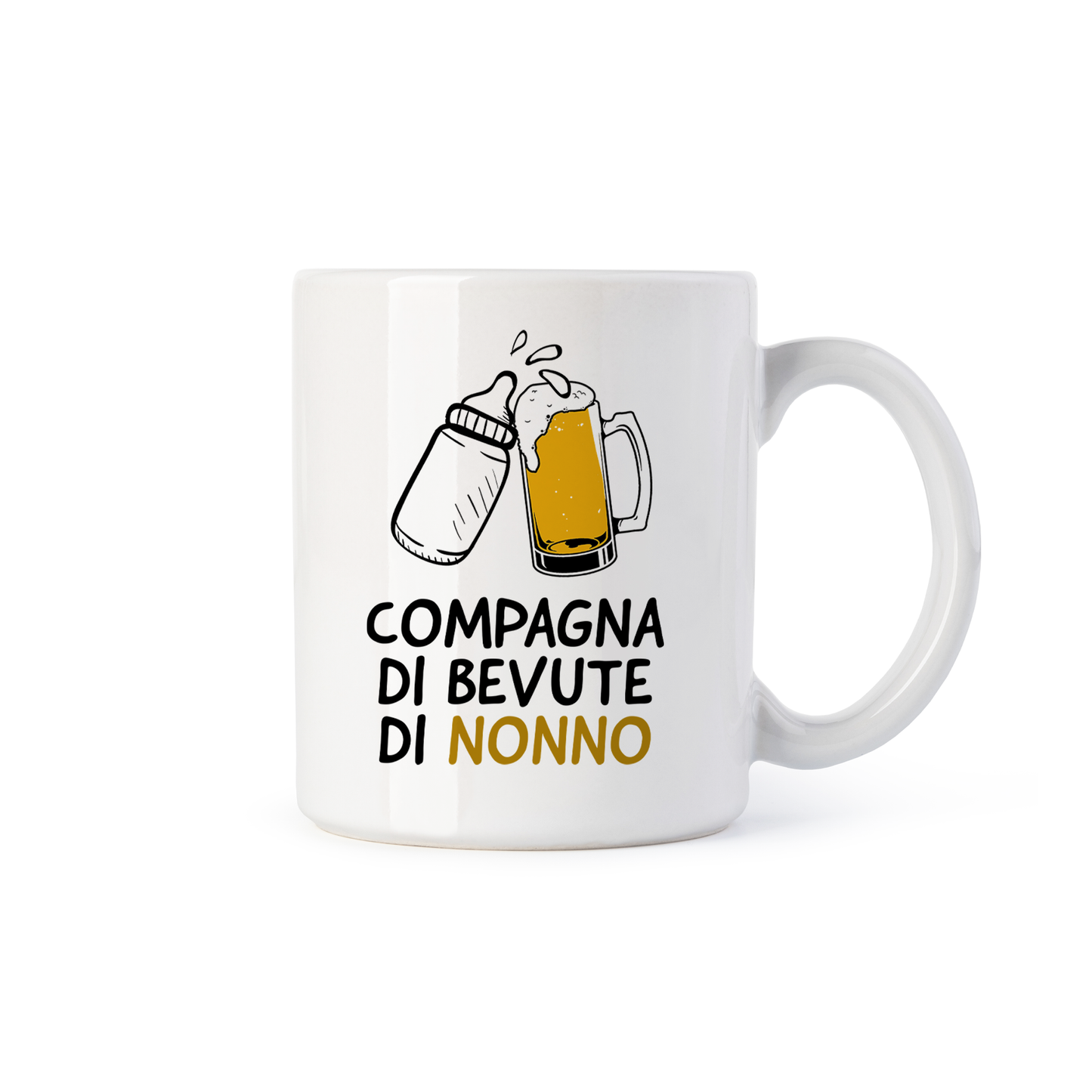 tazza Mug- compagna di bevute di nonno