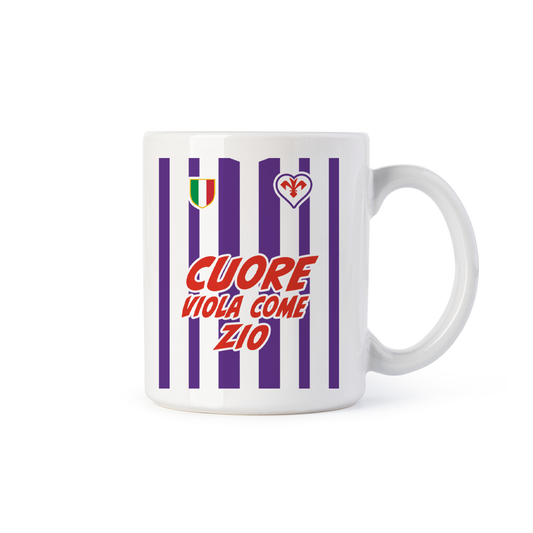tazza Mug-cuore viola come zio