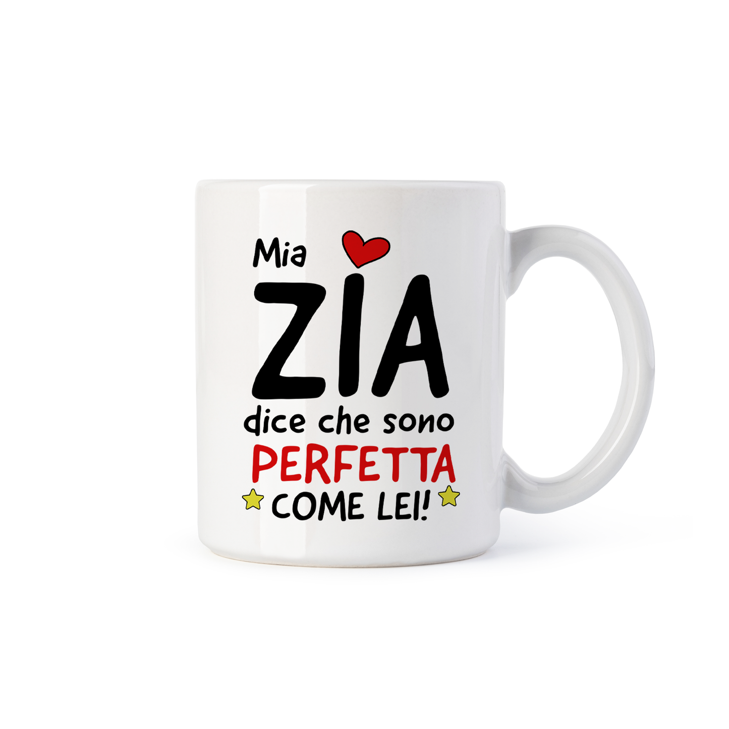 tazza Mug- mia zia dice che sono perfetta come lei