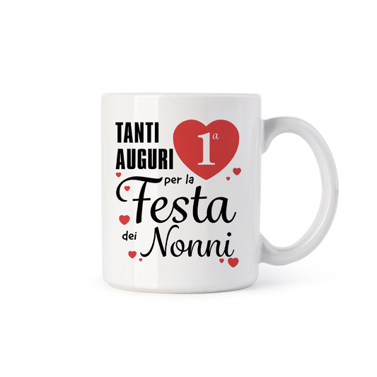 tazza Mug- tanti auguri per la prima festa dei nonni