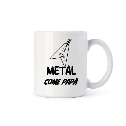 tazza Mug-metal come papa