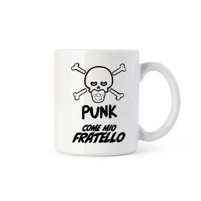 tazza Mug-punk baby scheletro come mio fratello