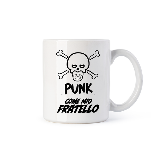 tazza Mug-punk baby scheletro come mio fratello