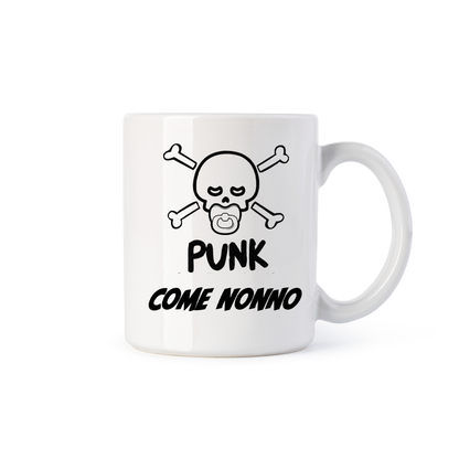 tazza Mug-punk baby scheletro come nonno