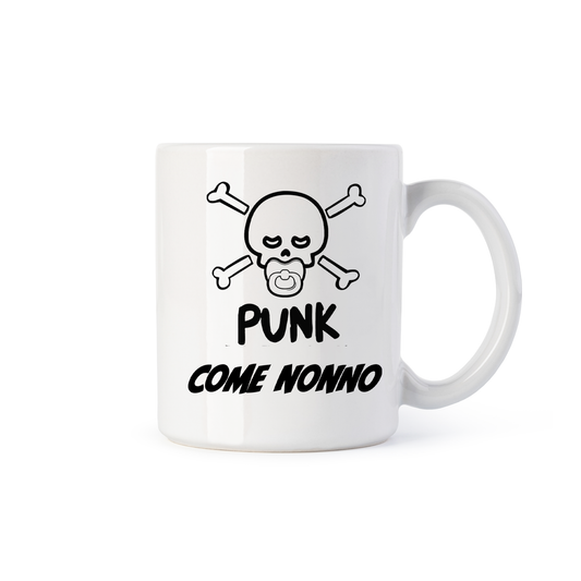 tazza Mug-punk baby scheletro come nonno