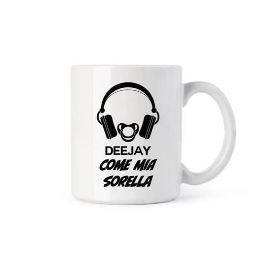 tazza Mug-deejay dj come sorella