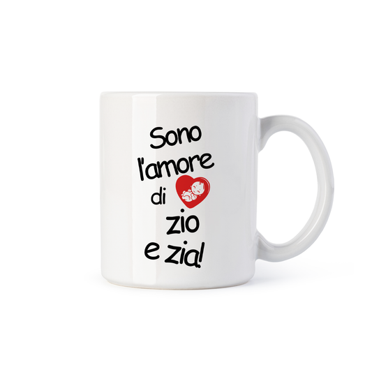 tazza Mug-solo l amore di zio e zia
