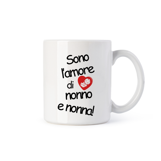 tazza Mug-solo l amore di nonno e nonna