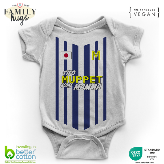 body neonato -tifo Muppet come Mamma - manga calcio