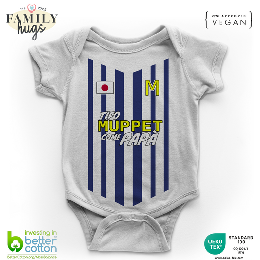 body neonato -tifo Muppet come Papà - manga calcio