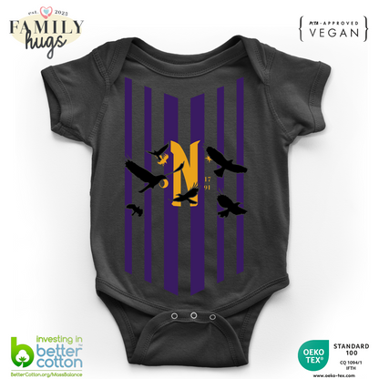 Body Bambino 0-24 Mesi - divisa scuola mercoledì - Family Hugs