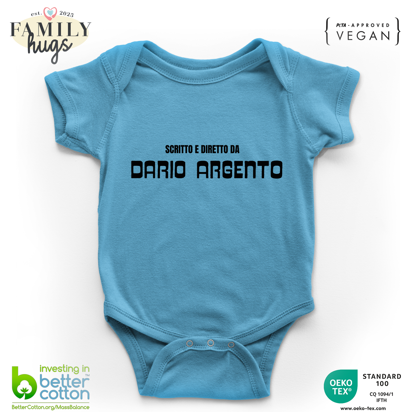 Body Bambino 0-24 Mesi - Scritto e diretto da Dario - Family Hugs