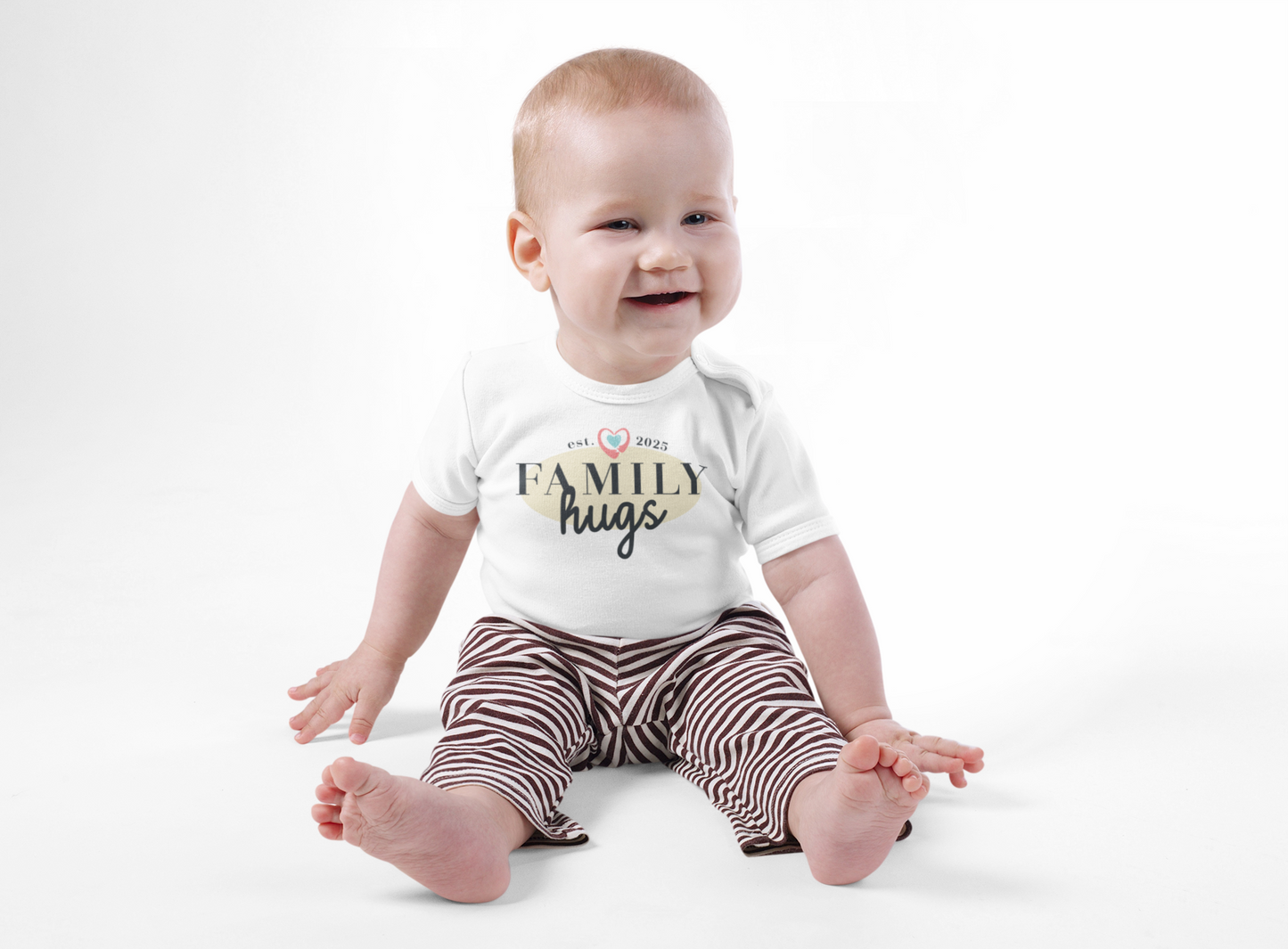 body neonato - combo con bavaglino cuore giallorosso come mamma