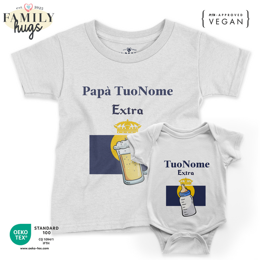 Maglietta e Body - etichetta birra messicana extra personalizzata