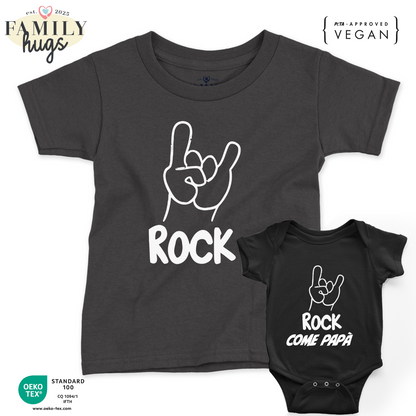 Maglietta e Body - Rock come Papà
